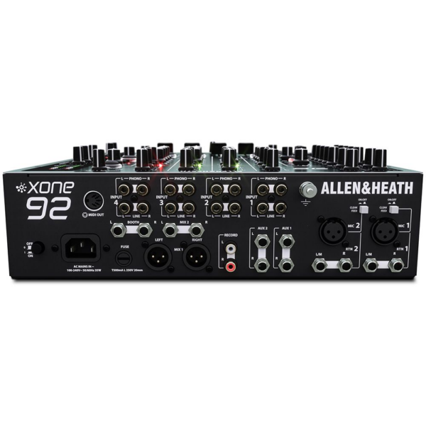 Allen & Heath Xone:92 MK2 類比 DJ混音器 (4+2 通道)：圖片 5