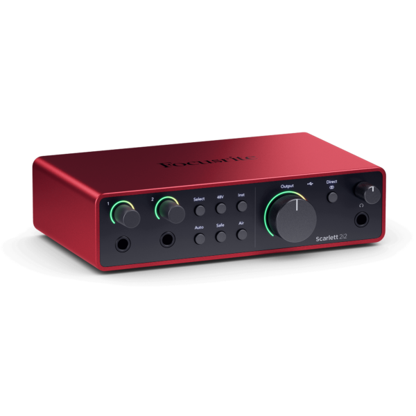 Focusrite Scarlett 2i2 4th Gen USB 第四代錄音介面